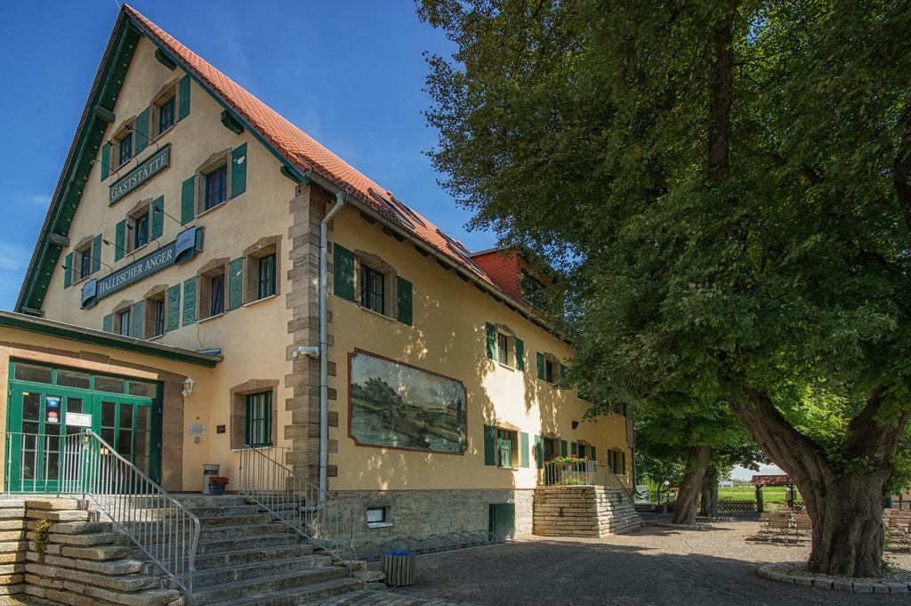 Gastwirtschaft & Hotel Hallescher Anger Naumburg  Bagian luar foto
